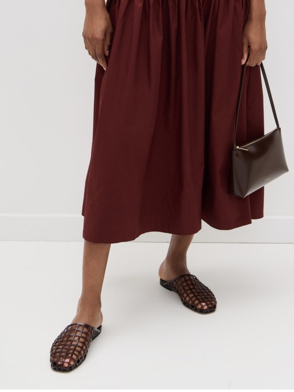 Vince Barcelona Jelly Flat (brown, size 5)